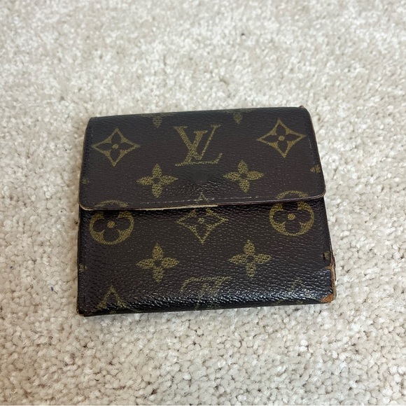 Authentic Louis Vuitton Monogram Elise Wallet - Picture 11 of 14